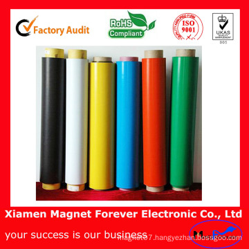 Color Flexible Rubber Magnet Roll